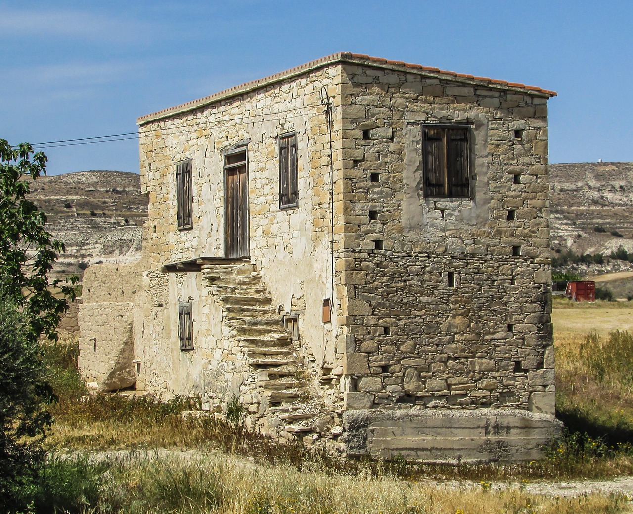 cyprus avdellero old house free photo