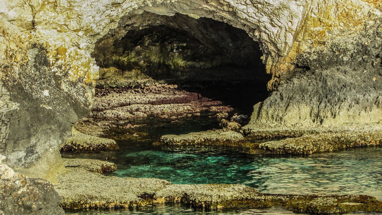 cyprus ayia napa sea cave free photo