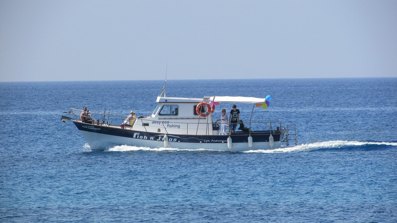 cyprus boat tourism free photo