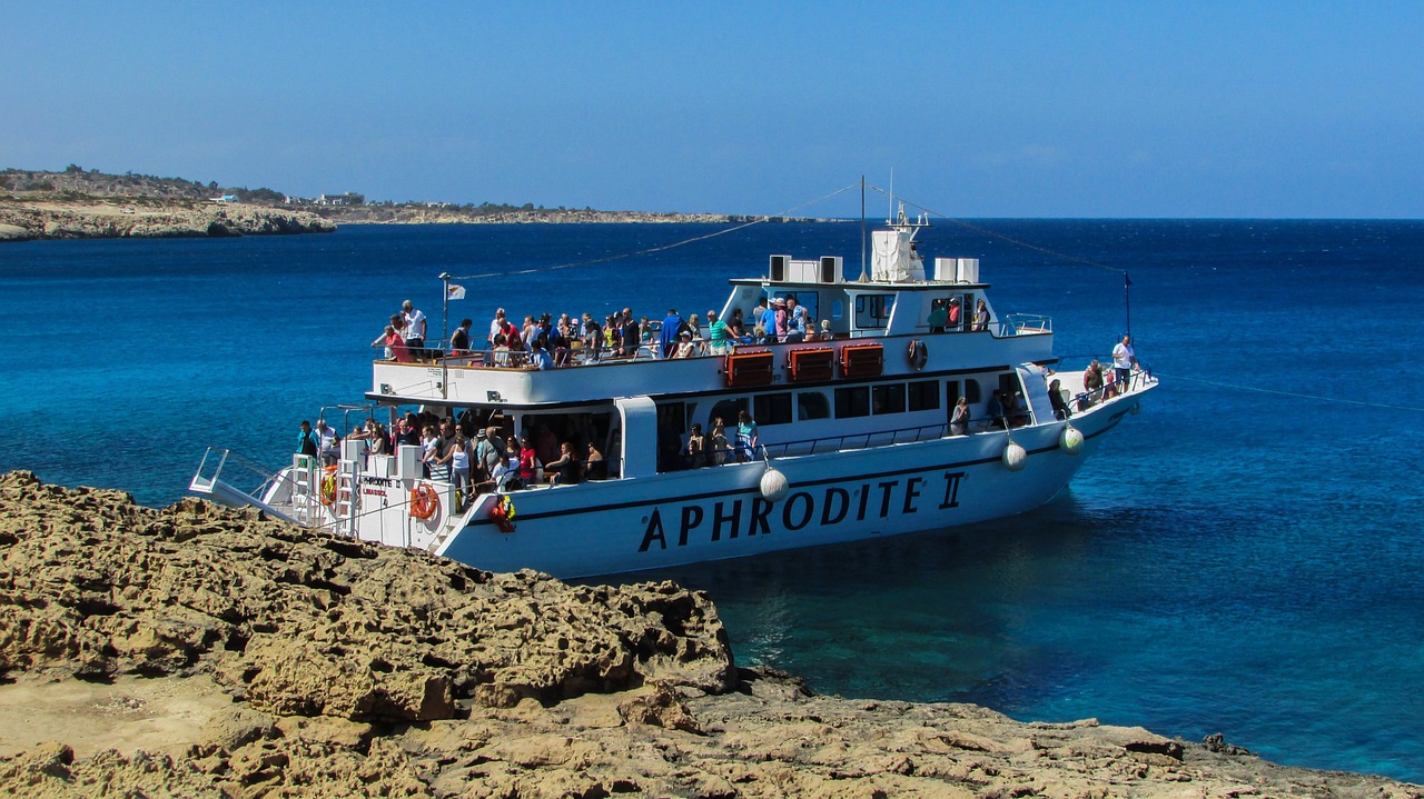 cyprus cavo greko cruise boat free photo