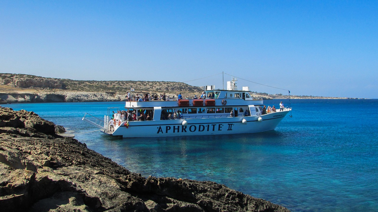 cyprus cavo greko cruise boat free photo