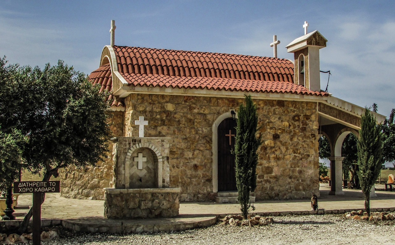 cyprus vrysoules chapel free photo
