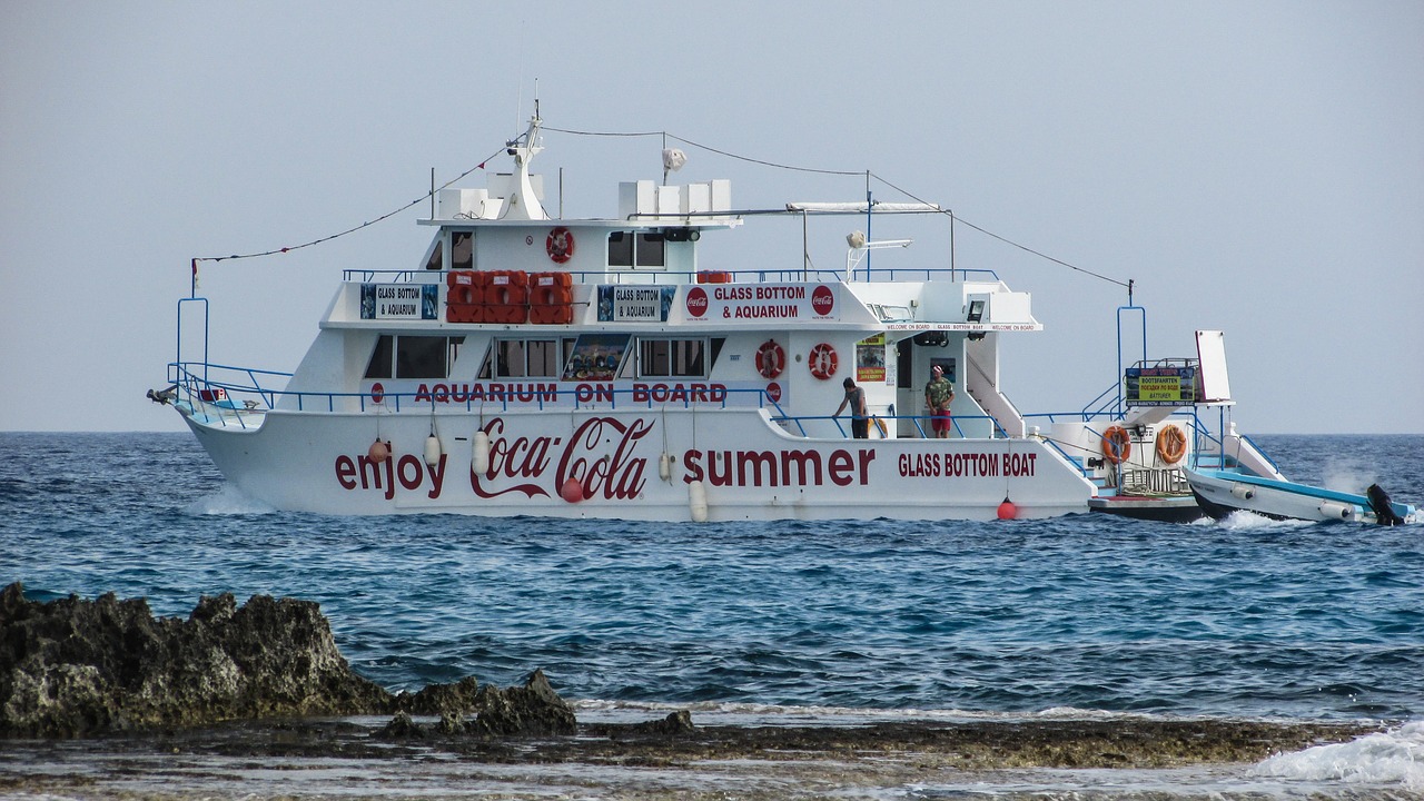 cyprus ayia napa cruise boat free photo