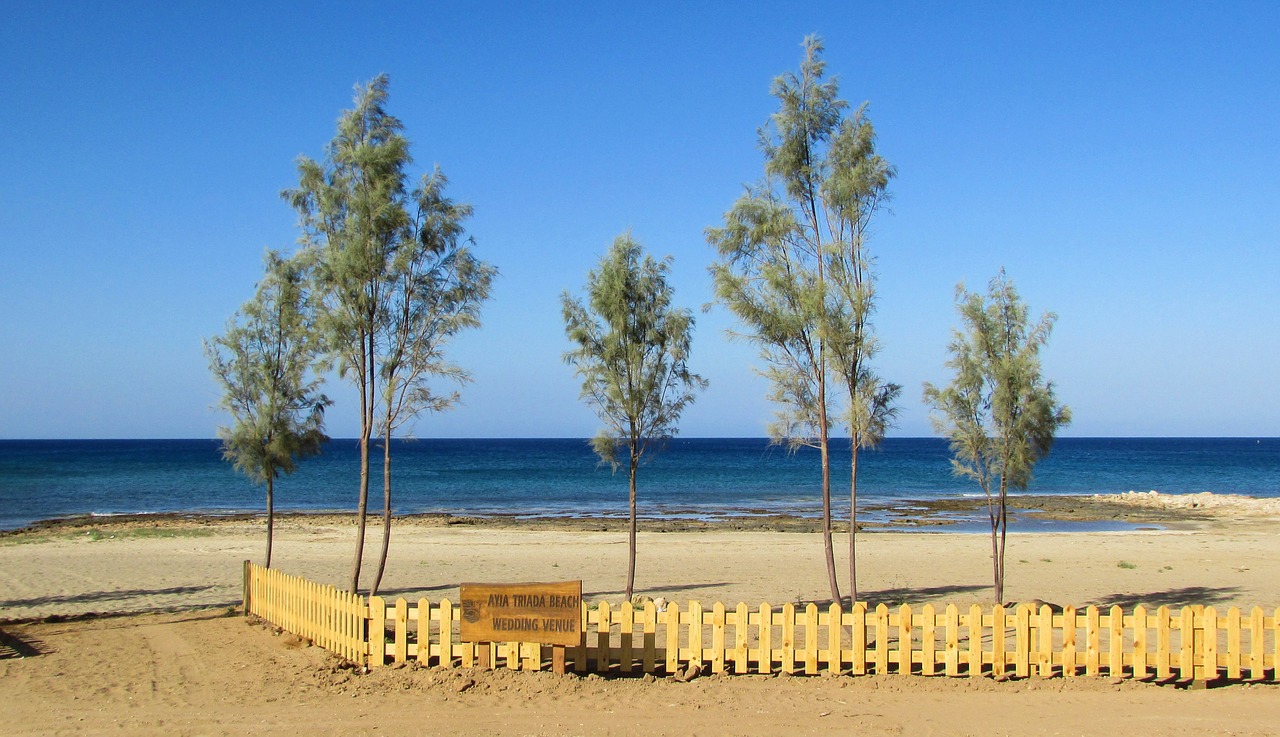 cyprus ayia triada beach free photo
