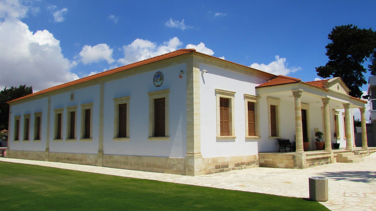cyprus kiti community hall free photo