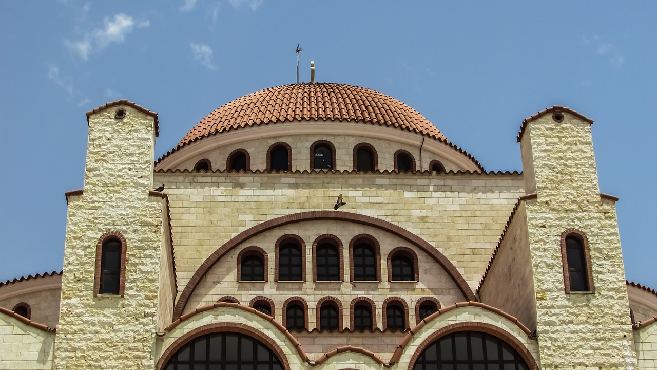 cyprus dromolaxia church free photo