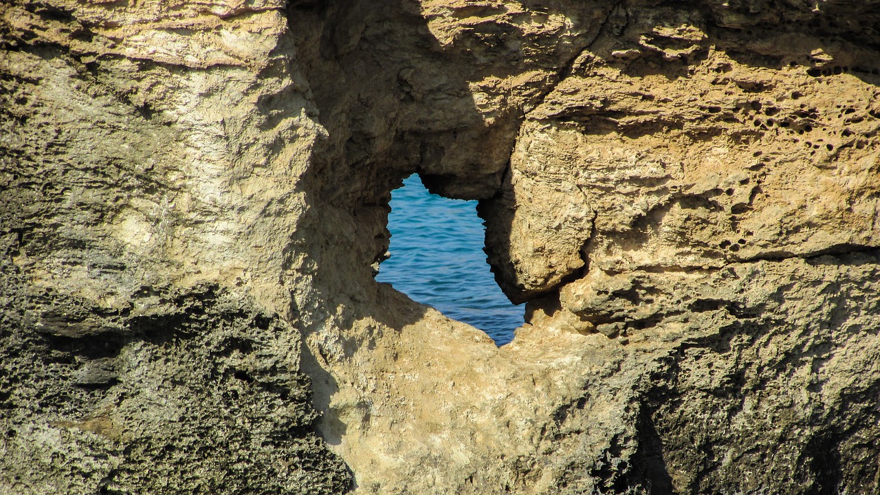 cyprus protaras rock formations free photo