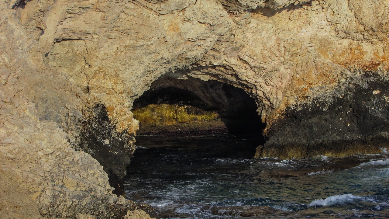 cyprus ayia napa sea cave free photo