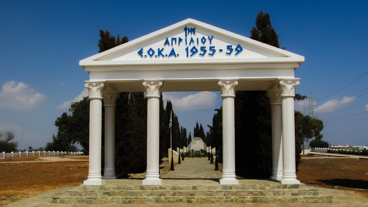 cyprus avgorou monument free photo