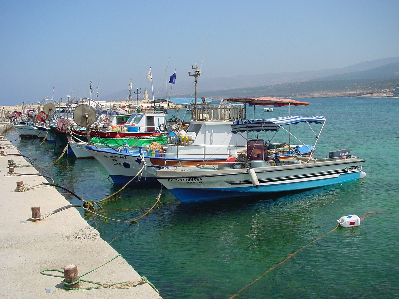 cyprus boat ship free photo