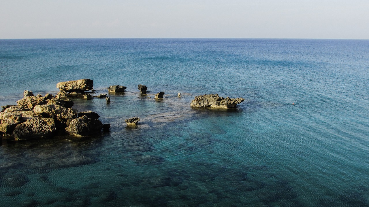 cyprus kapparis rock formations free photo