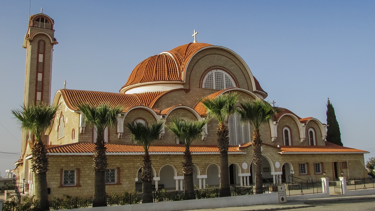 cyprus dherynia church free photo