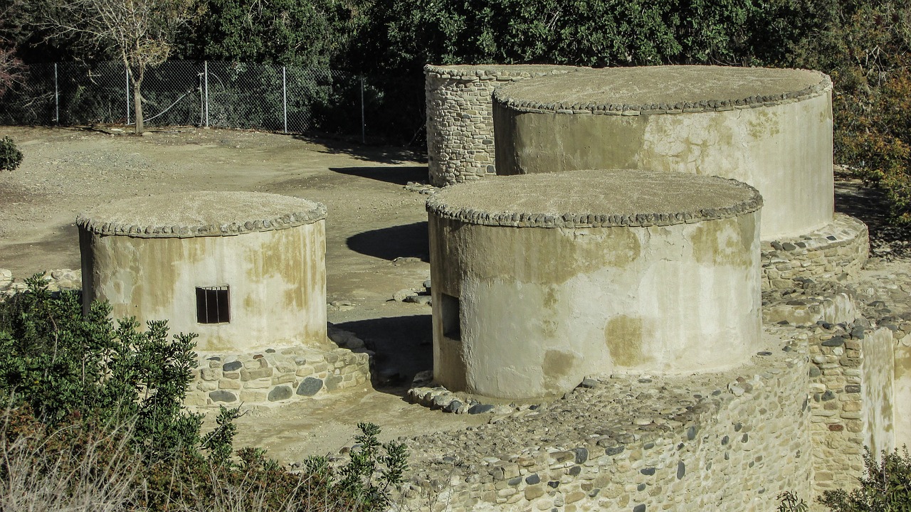 cyprus choirokoitia neolithic settlement free photo