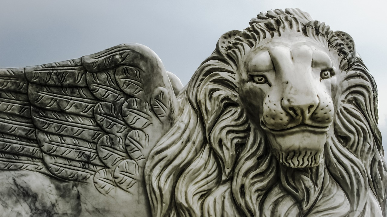 cyprus larnaca winged lion free photo