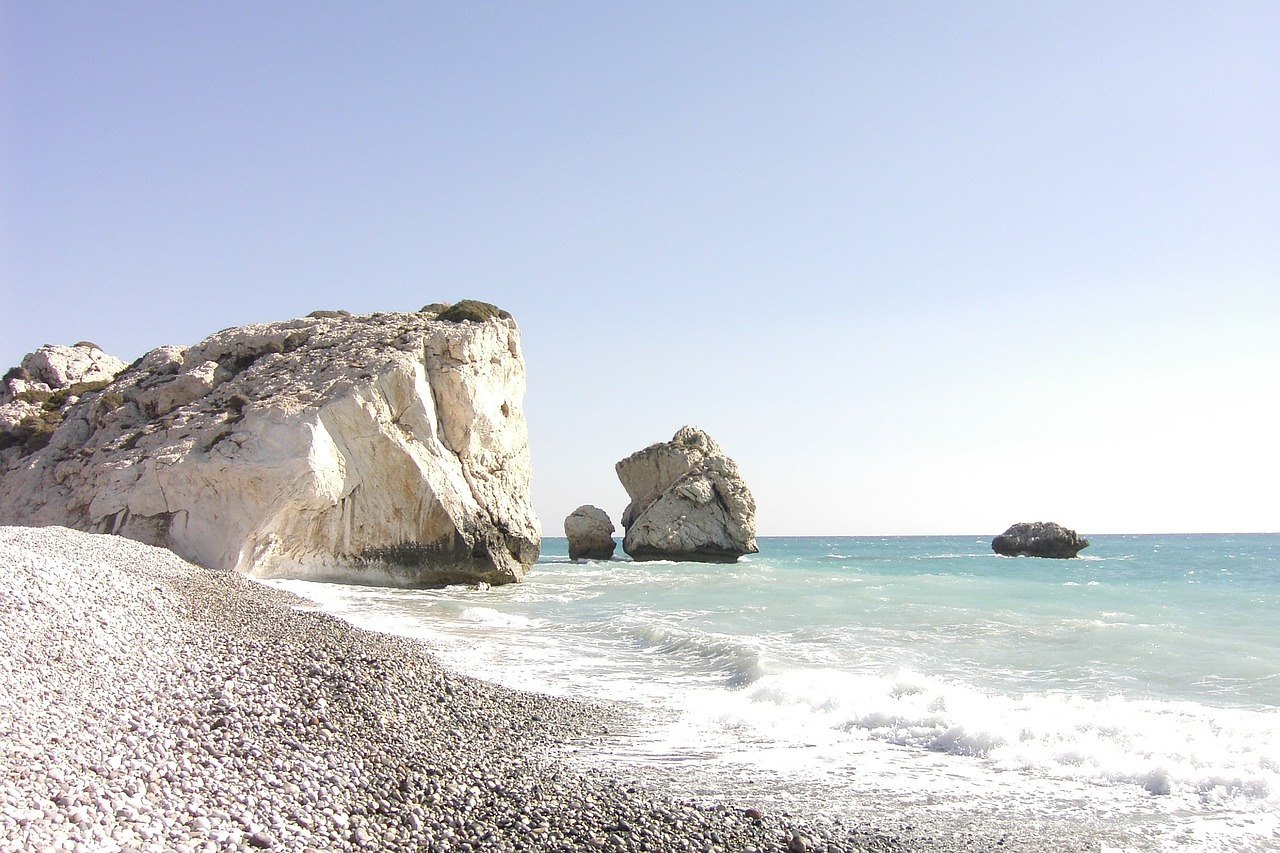 cyprus beach blue free photo