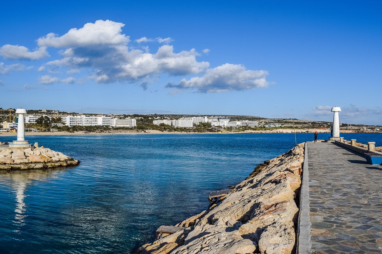 cyprus ayia napa harbor free photo