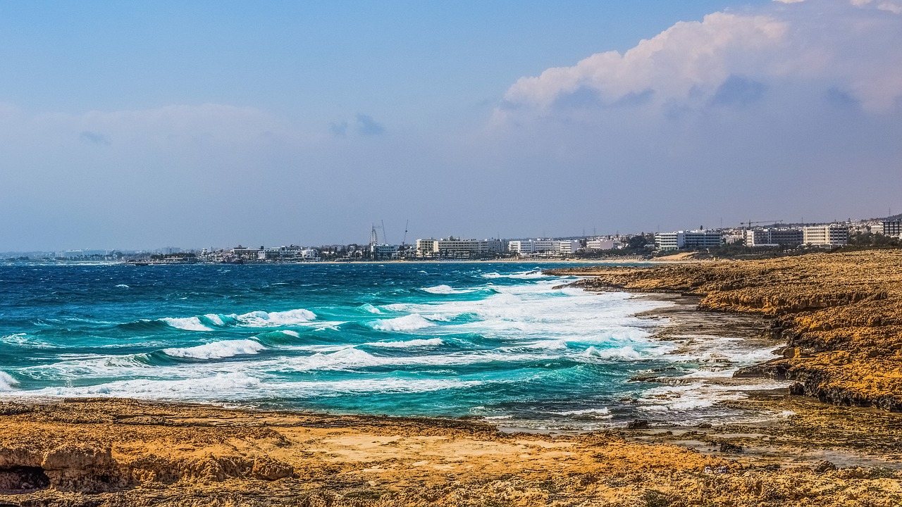 cyprus ayia napa panoramic free photo