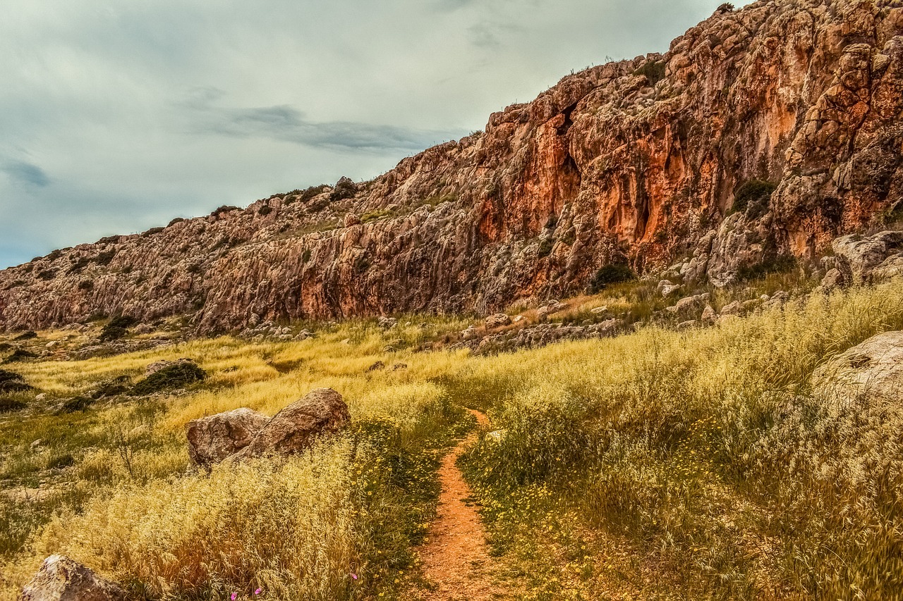 cyprus cavo greko path free photo