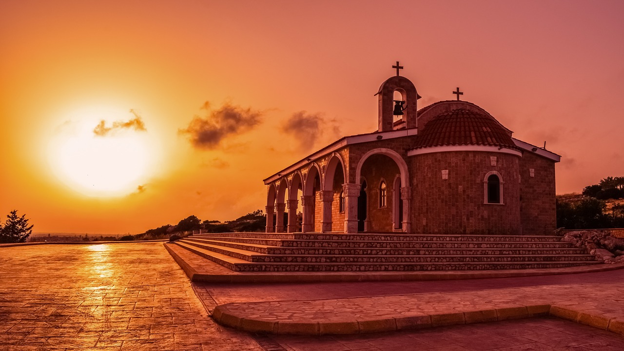 cyprus ayia napa sunset free photo