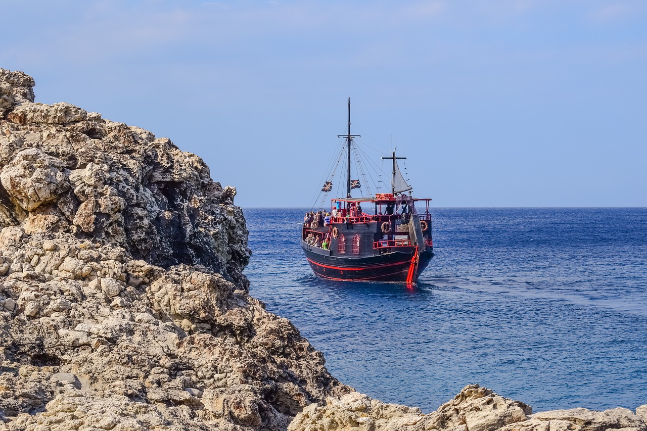 cyprus cavo greko cruise boat free photo