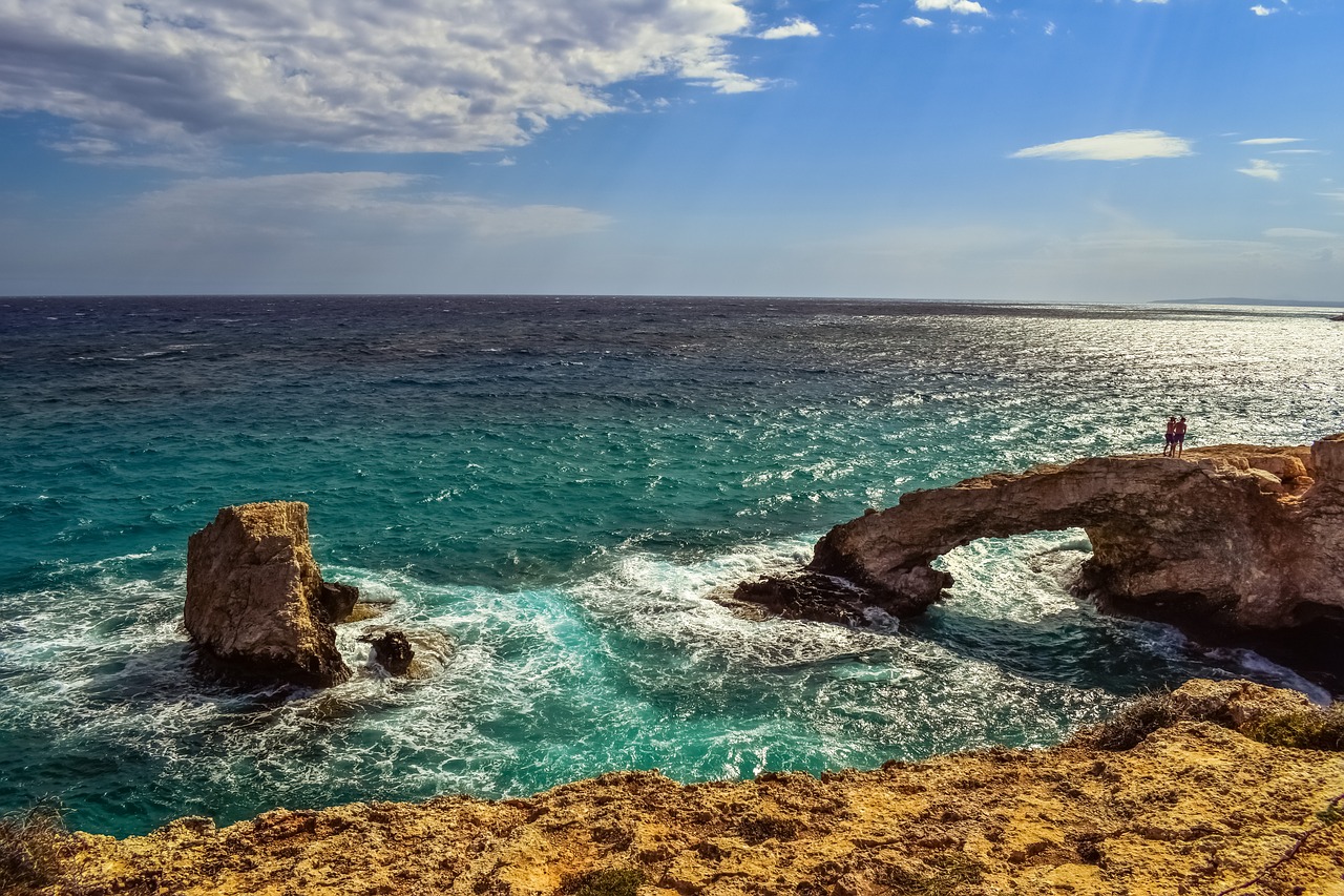 cyprus ayia napa lover's bridge free photo