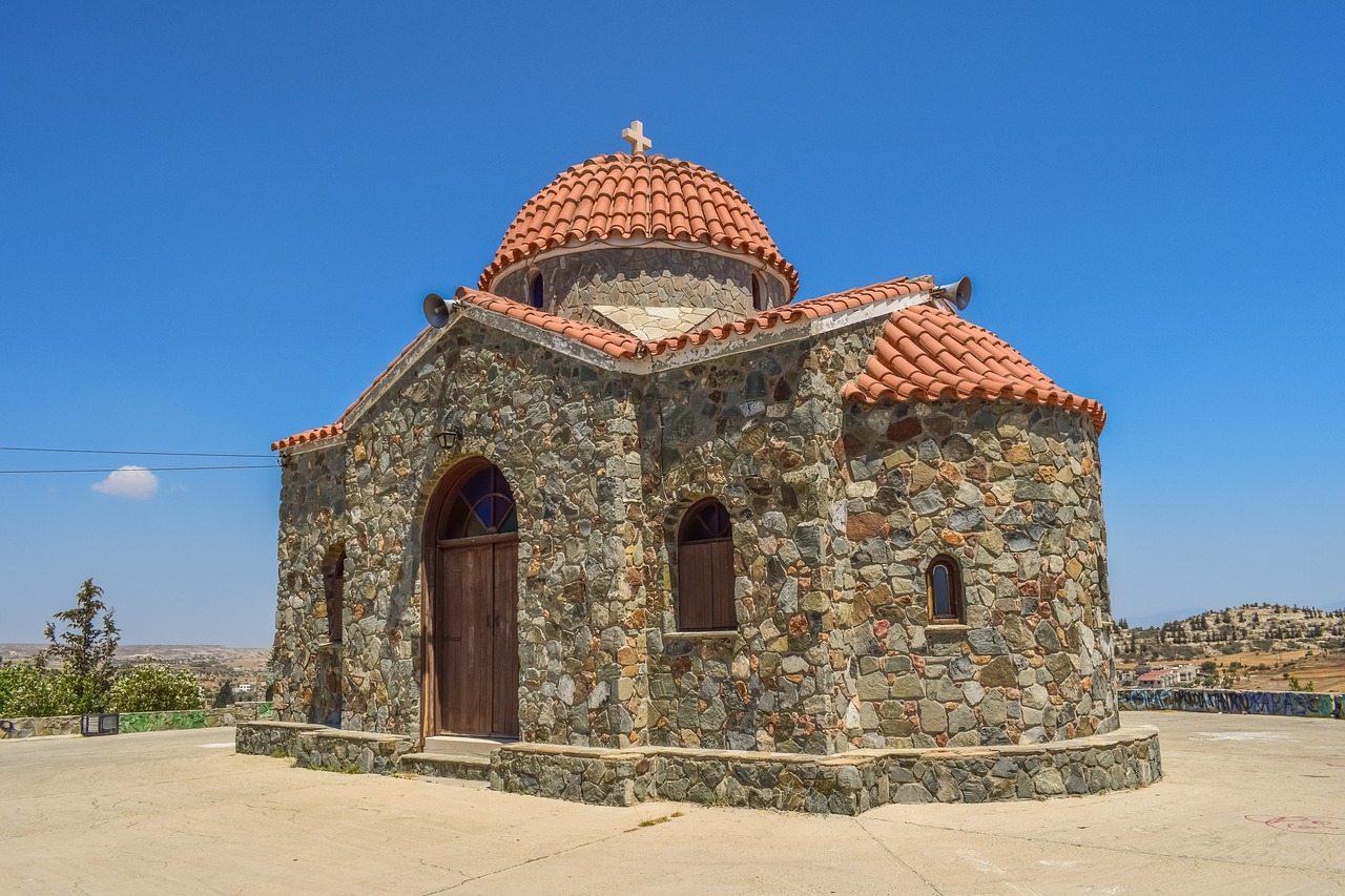 cyprus ayia varvara church free photo