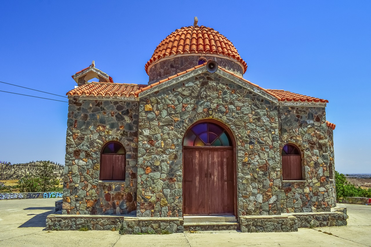 cyprus ayia varvara church free photo
