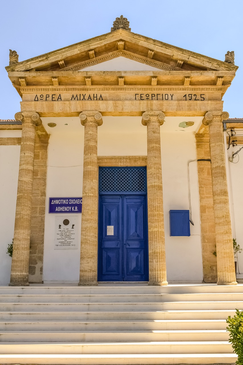 cyprus athienou school free photo
