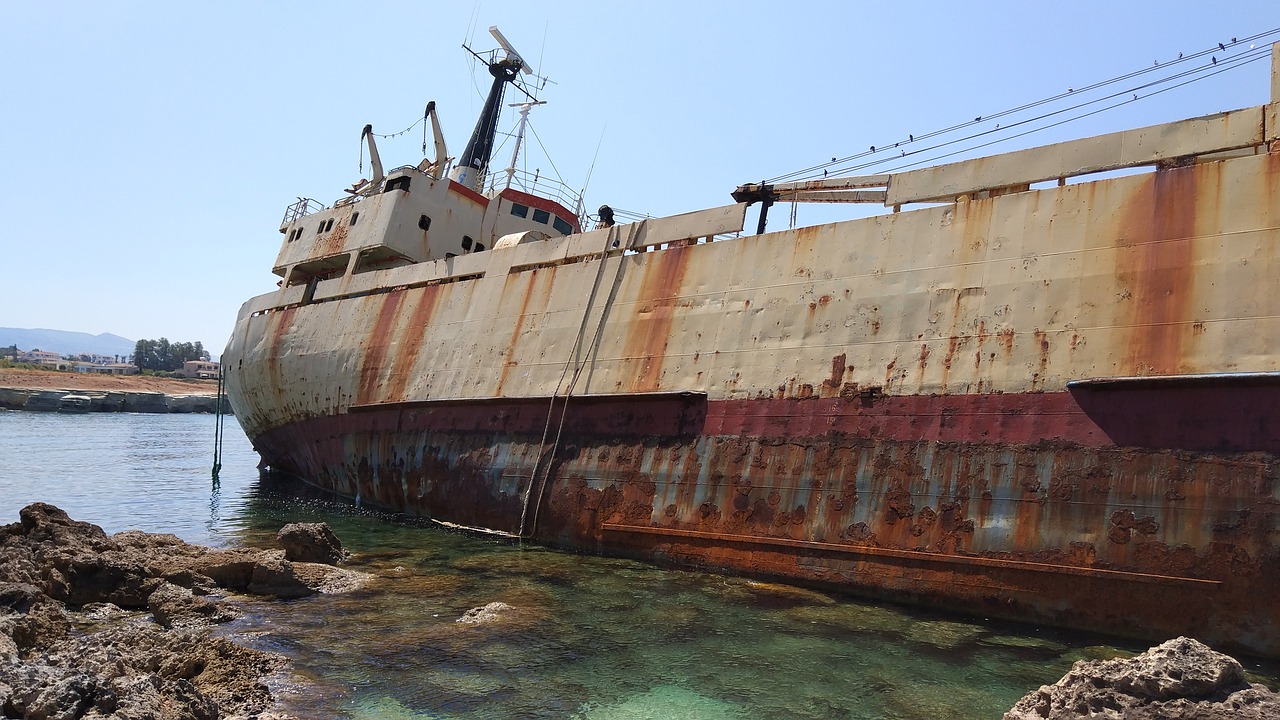 cyprus paphos the wreck free photo