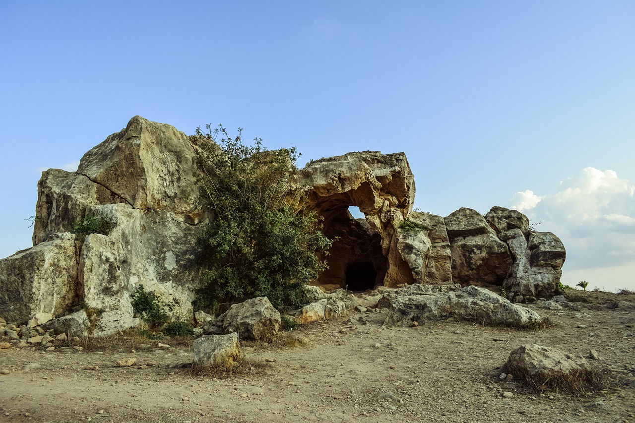 cyprus paphos tombs of the kings free photo