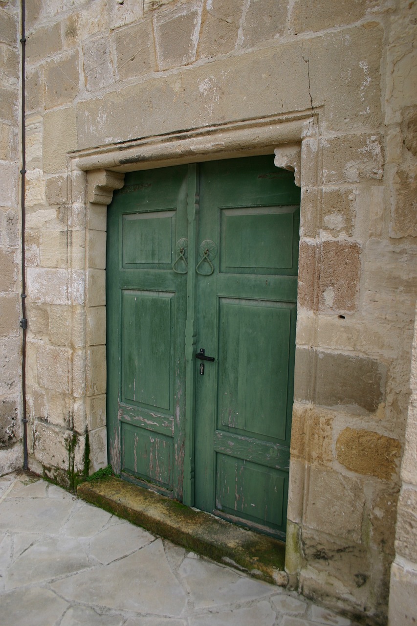 cyprus mosque doorway free photo