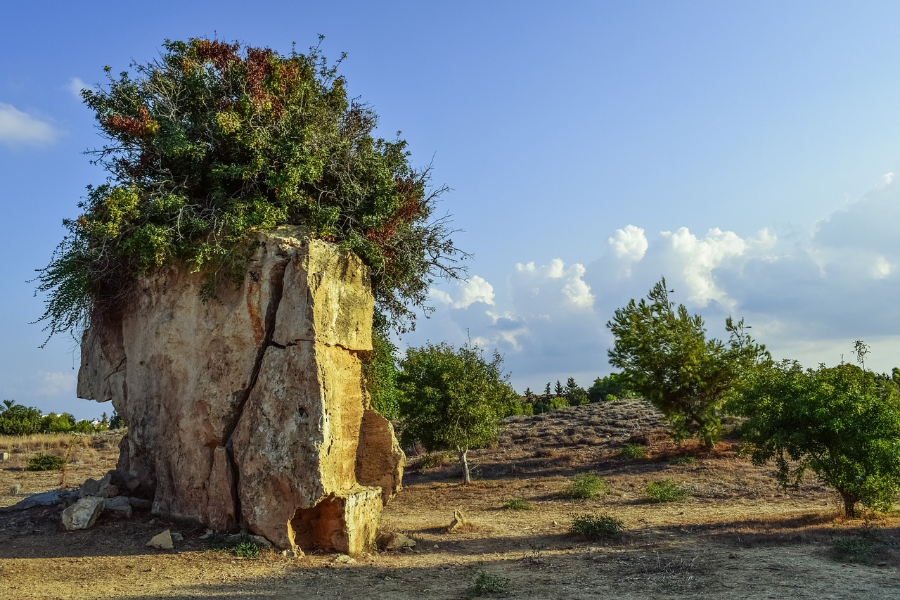 cyprus paphos tombs of the kings free photo