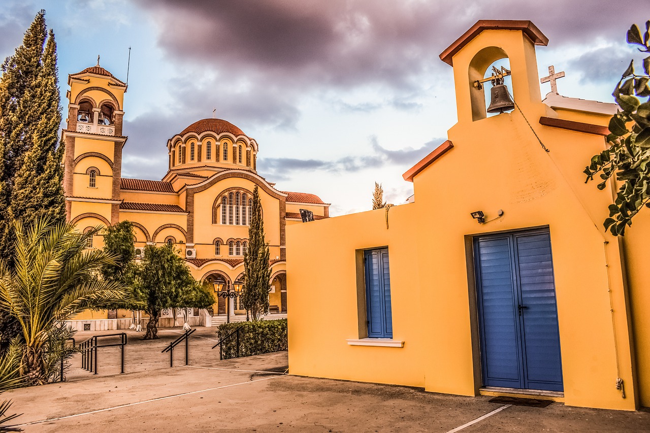 cyprus paralimni church free photo