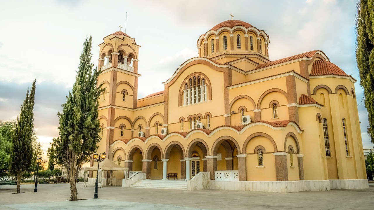 cyprus paralimni church free photo