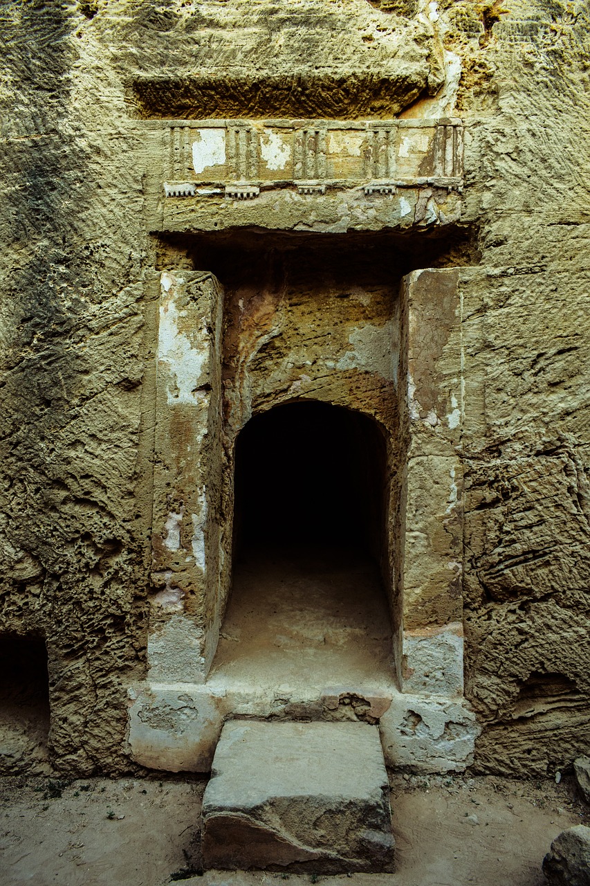 cyprus paphos tombs of the kings free photo