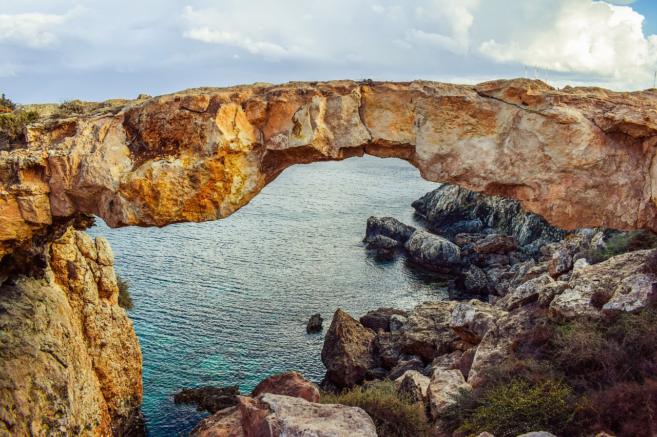 cyprus cavo greko korakas bridge free photo