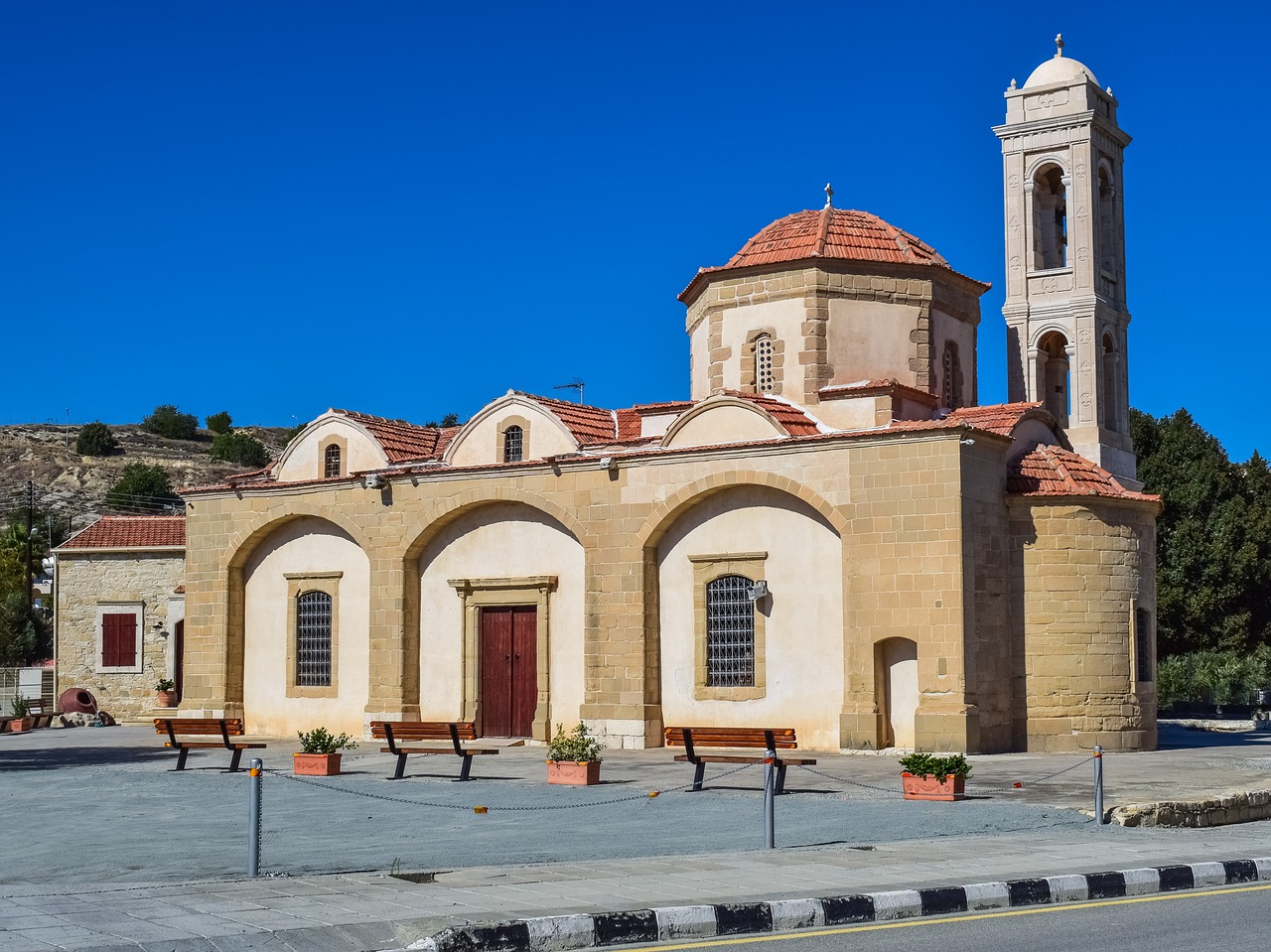 cyprus psematismenos church free photo