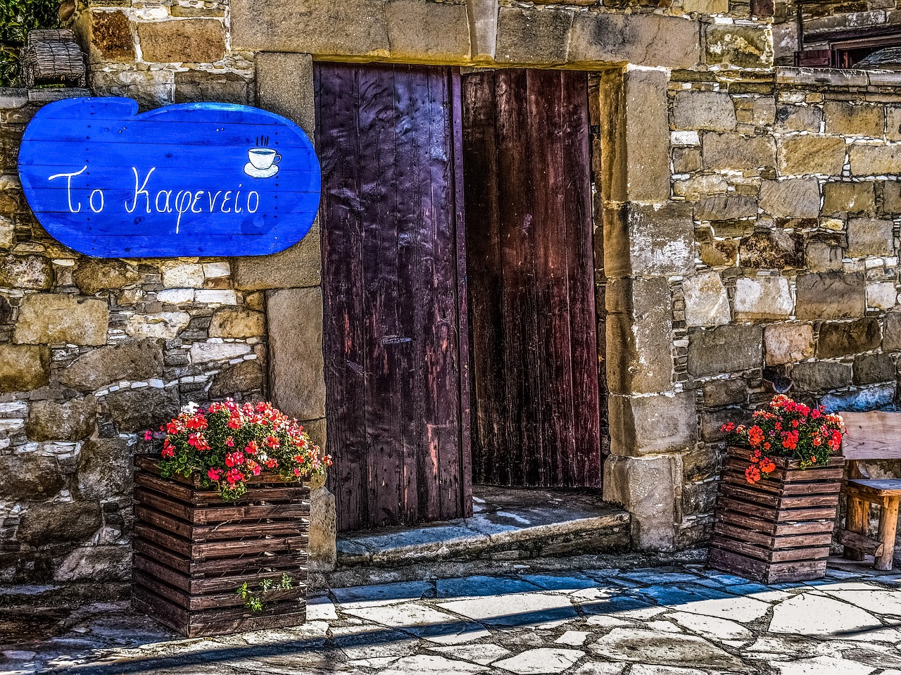 cyprus maroni coffee shop free photo