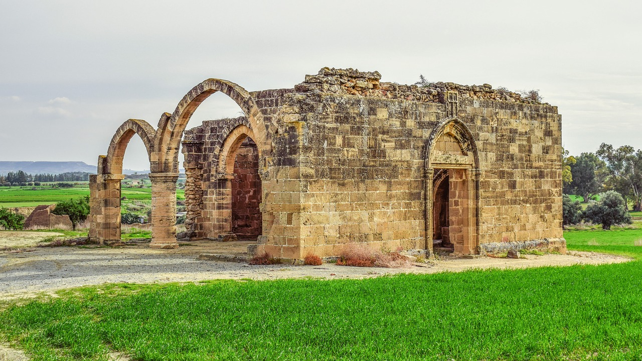 cyprus ayios sozomenos church free photo