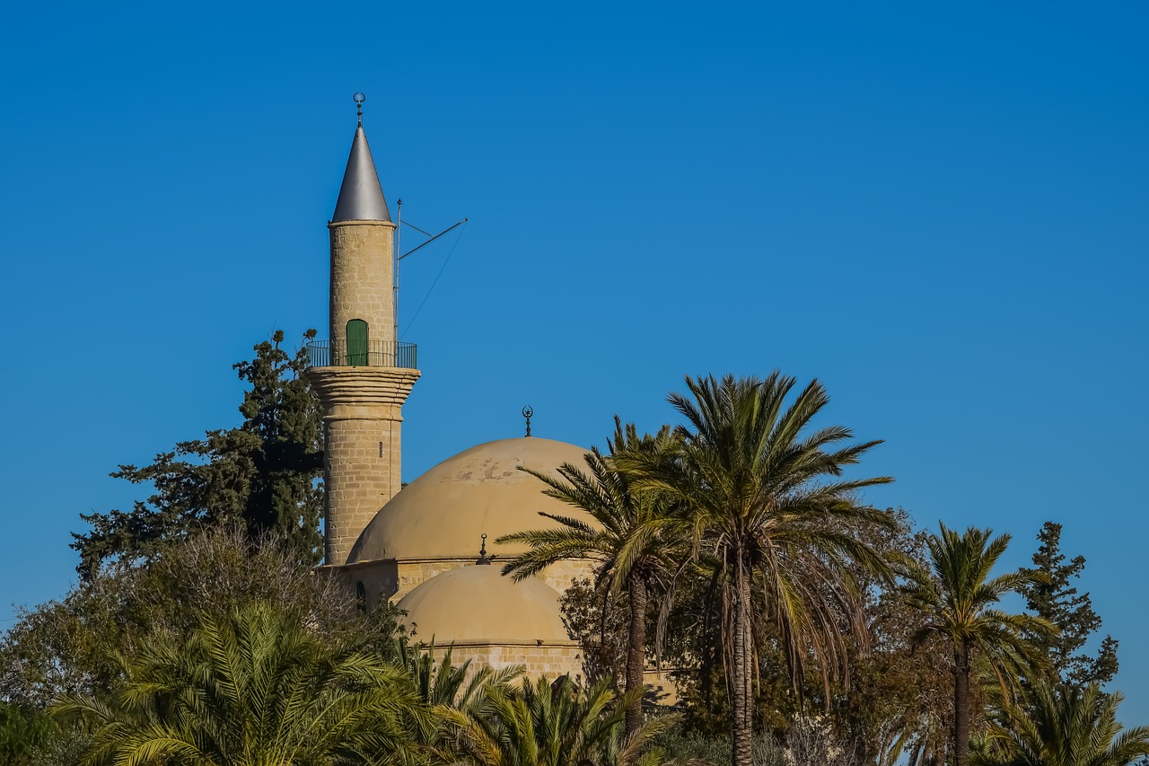 cyprus larnaca hala sultan tekke free photo