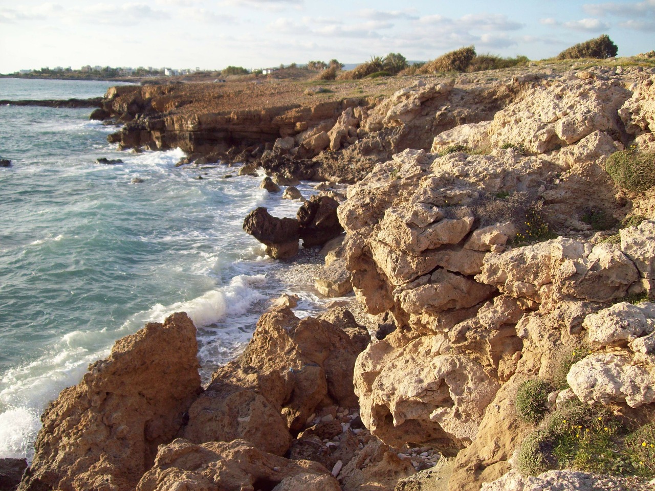 cyprus paphos sea free photo