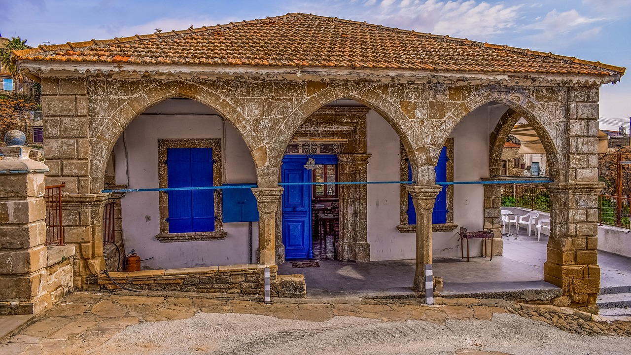cyprus  tochni  architecture free photo