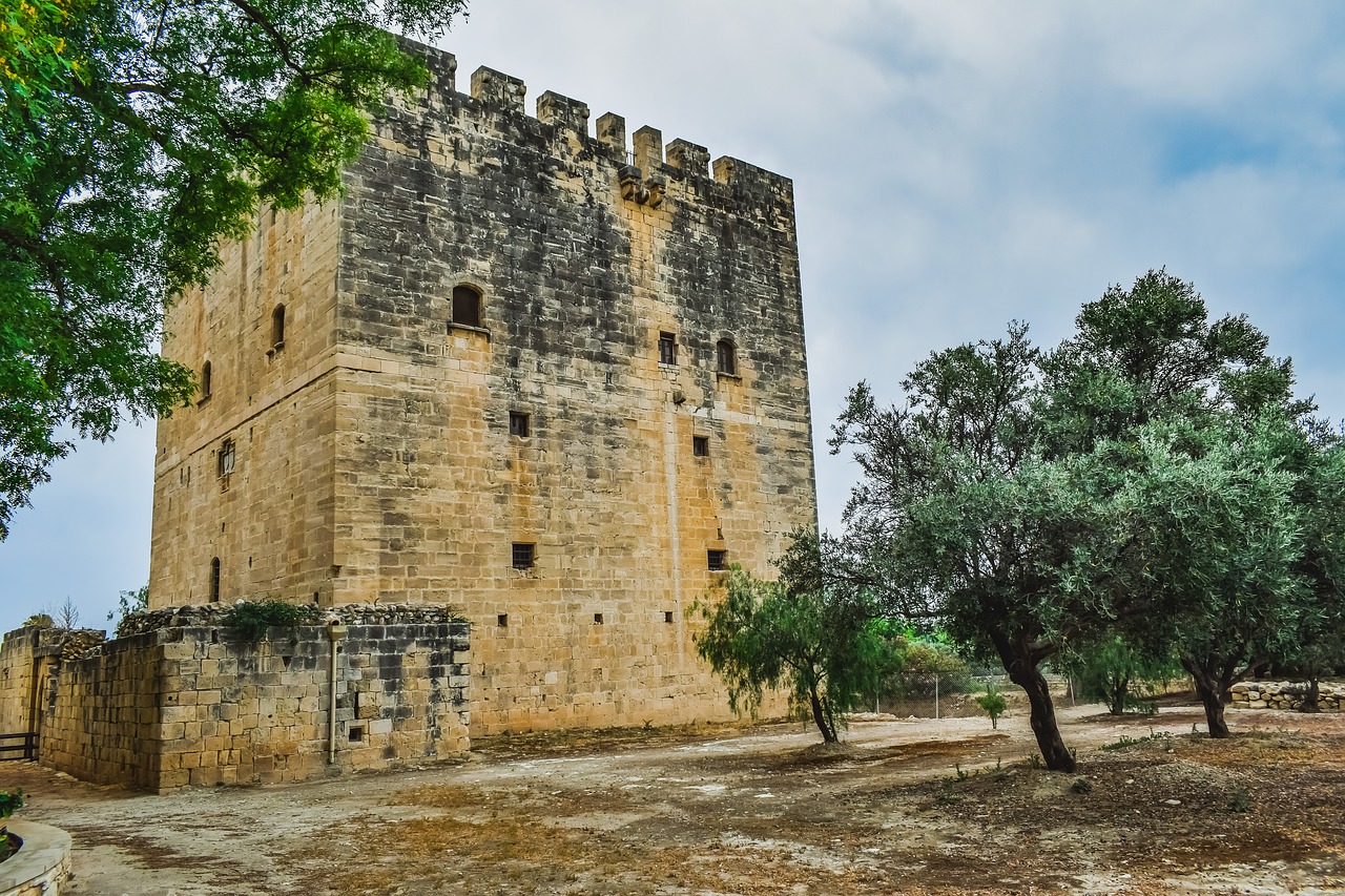cyprus  kolossi  castle free photo