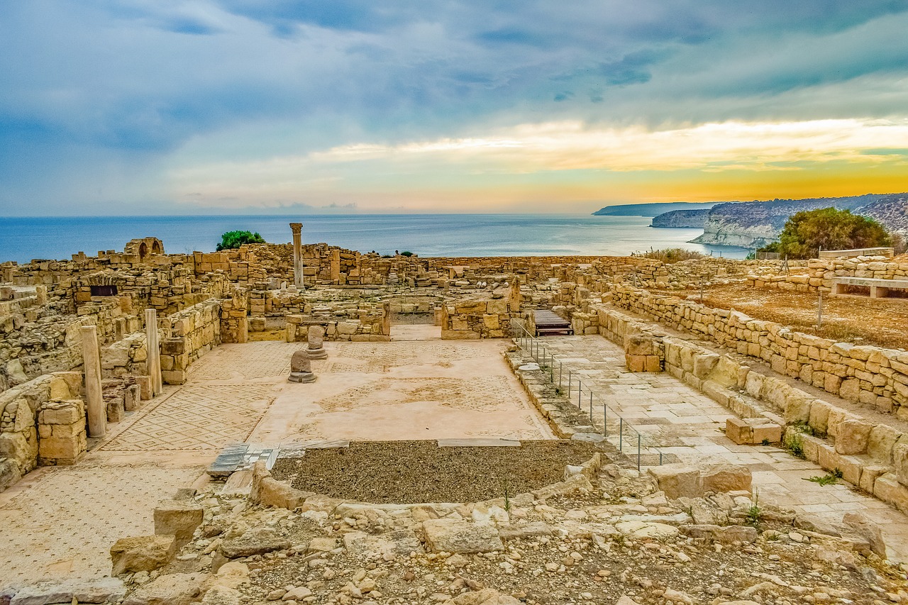 cyprus  kourion  landscape free photo