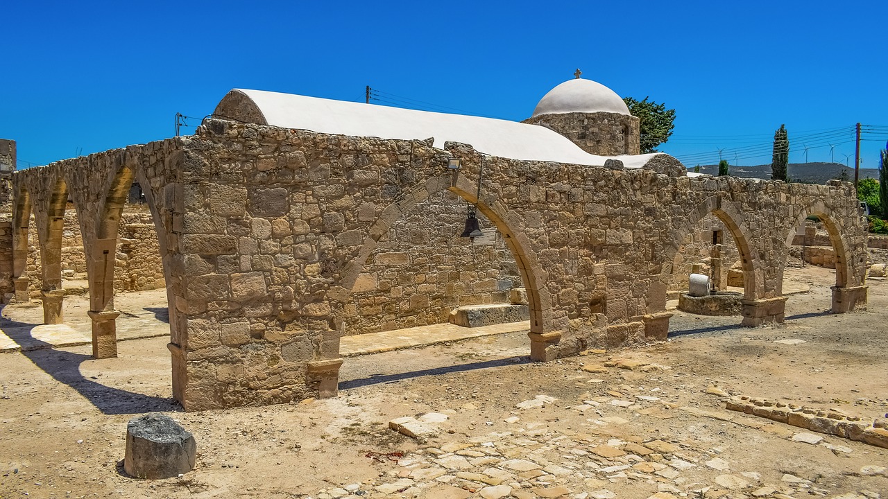 cyprus  palepaphos  church free photo