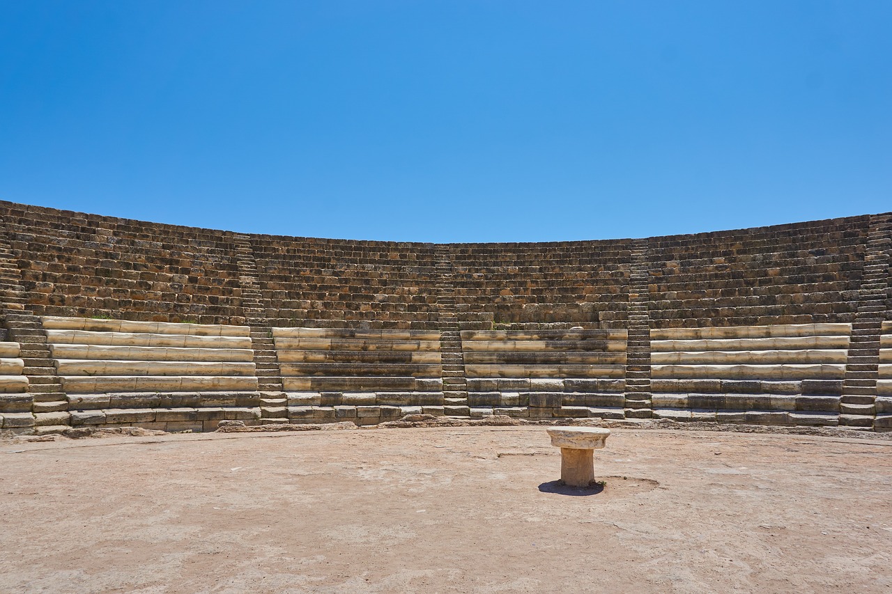 cyprus  amphitheater  old free photo