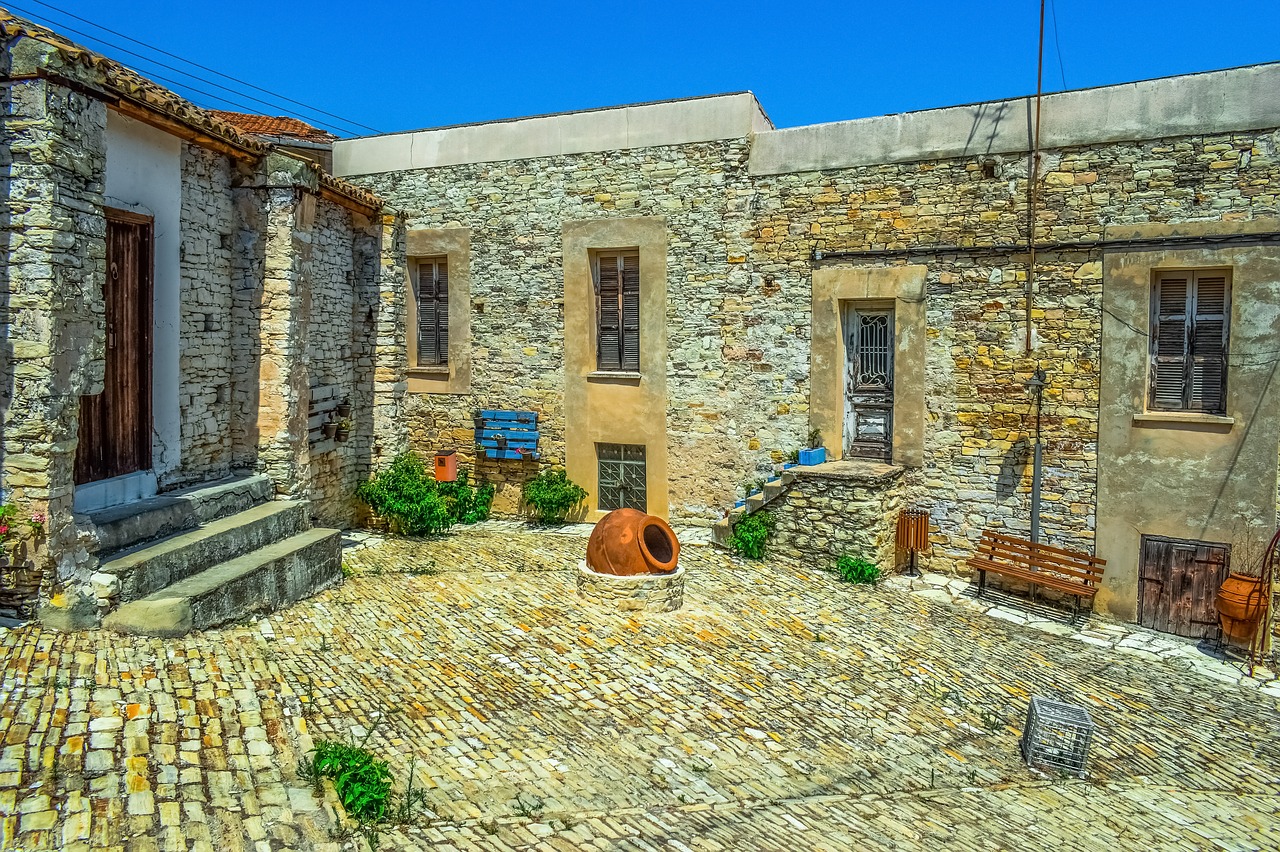 cyprus  lefkara  village free photo