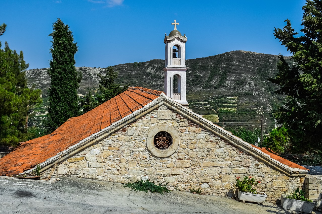 cyprus  kilani  church free photo