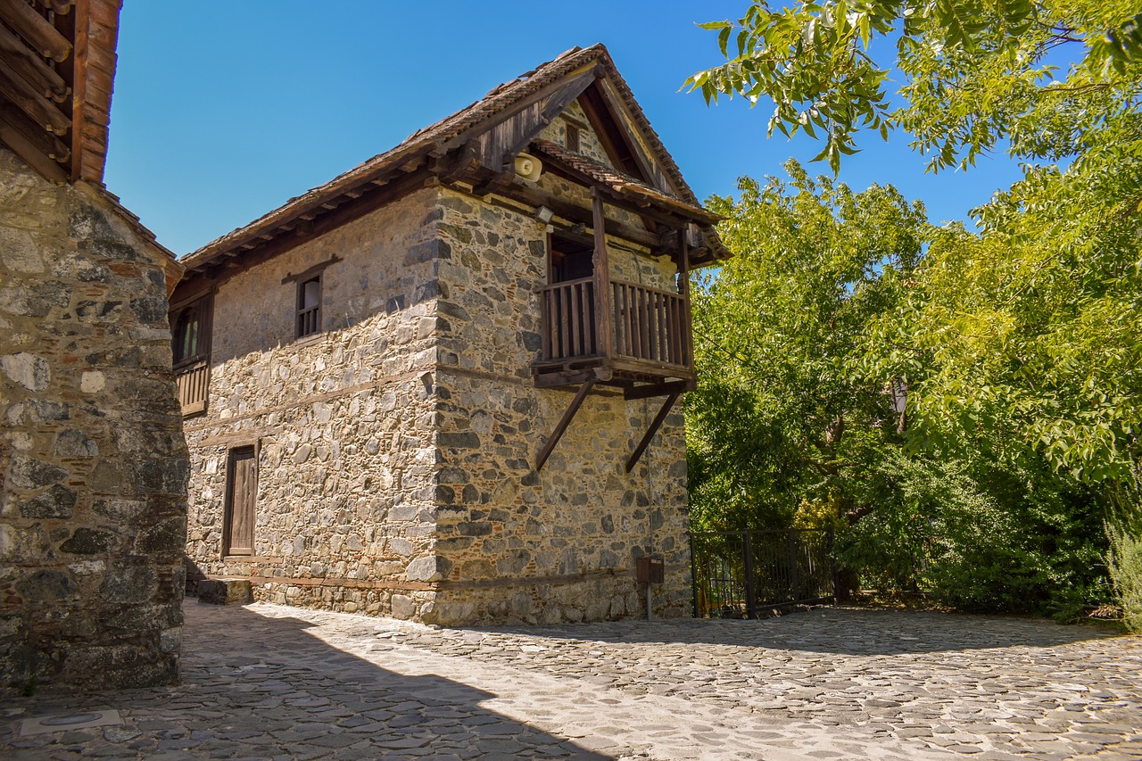 cyprus  kalopanayiotis  monastery free photo