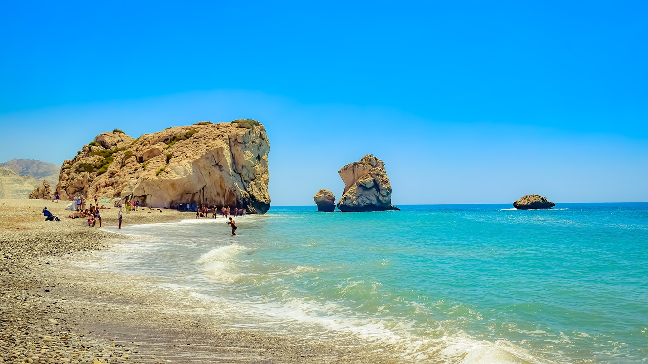 cyprus  petra tou romiou  aphrodite's rock free photo